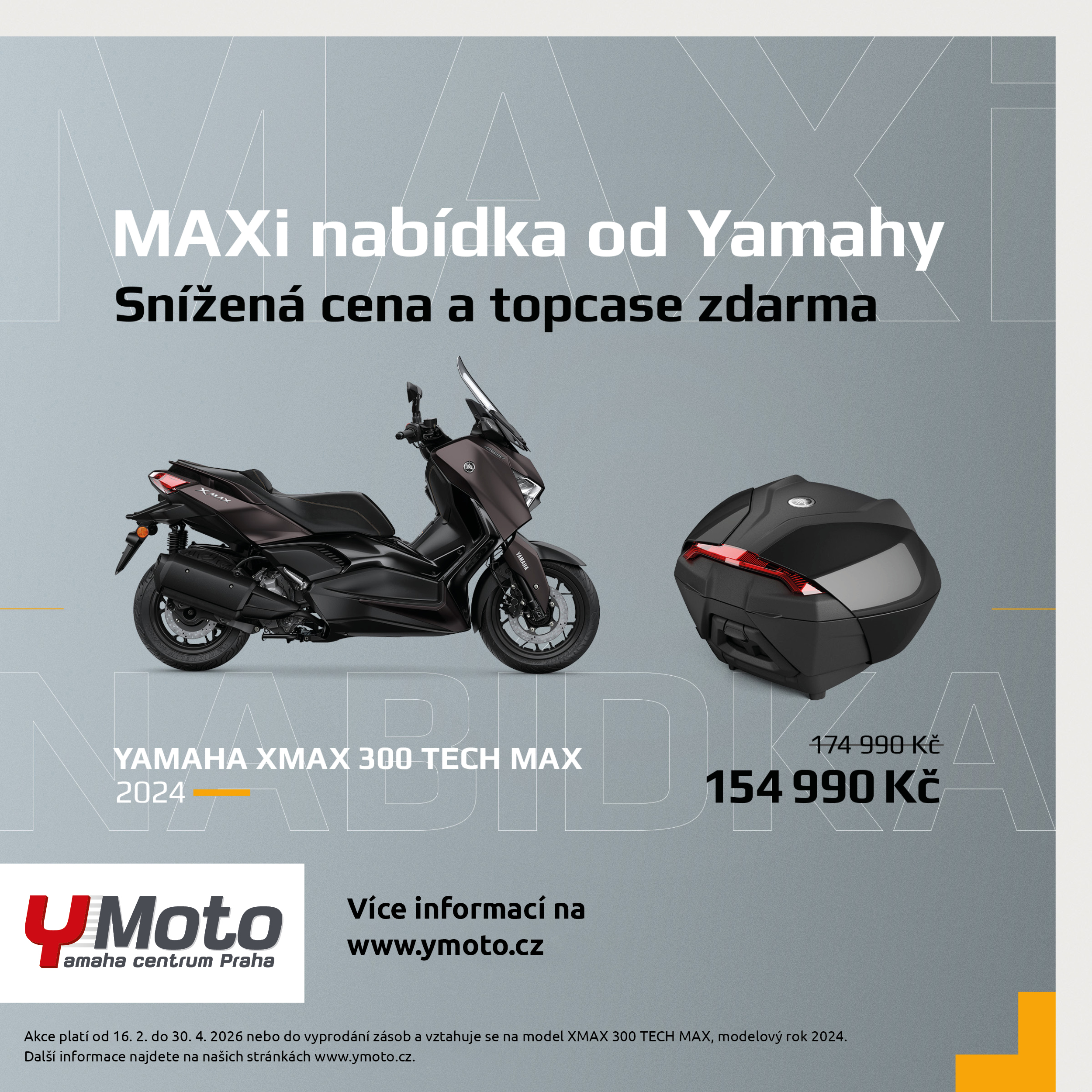 MAXi nabídka Yamaha