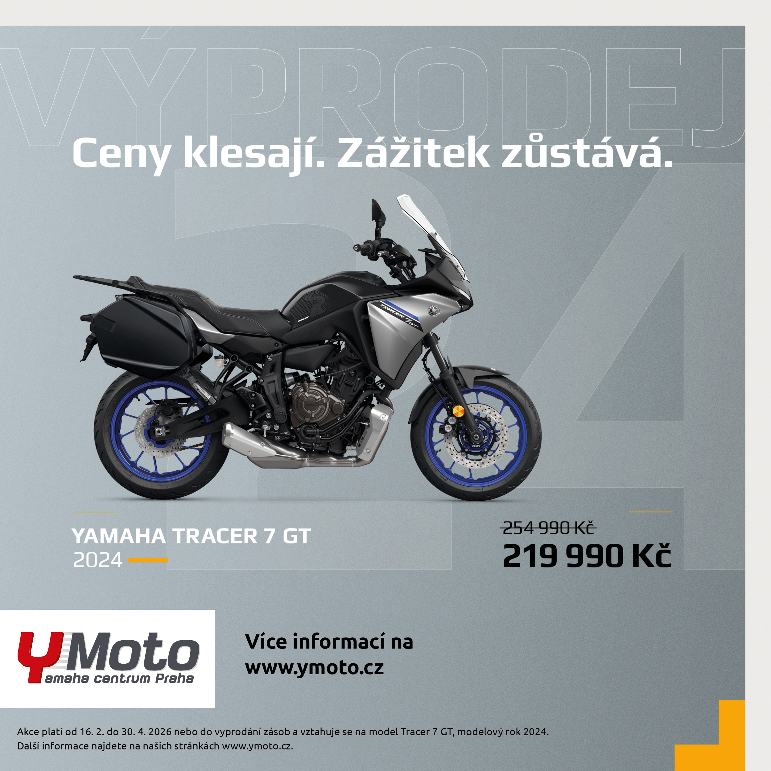 Ceny klesají - Yamaha