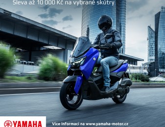 Nové akce na skútry Yamaha